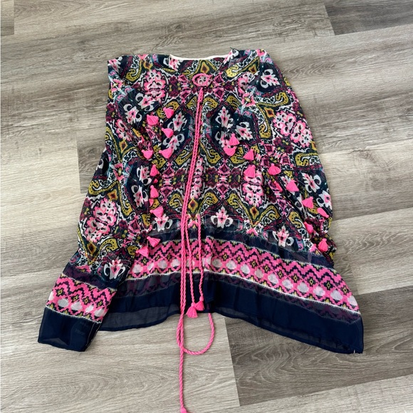 NWT Express multi color pinch cover up OS - Picture 7 of 10